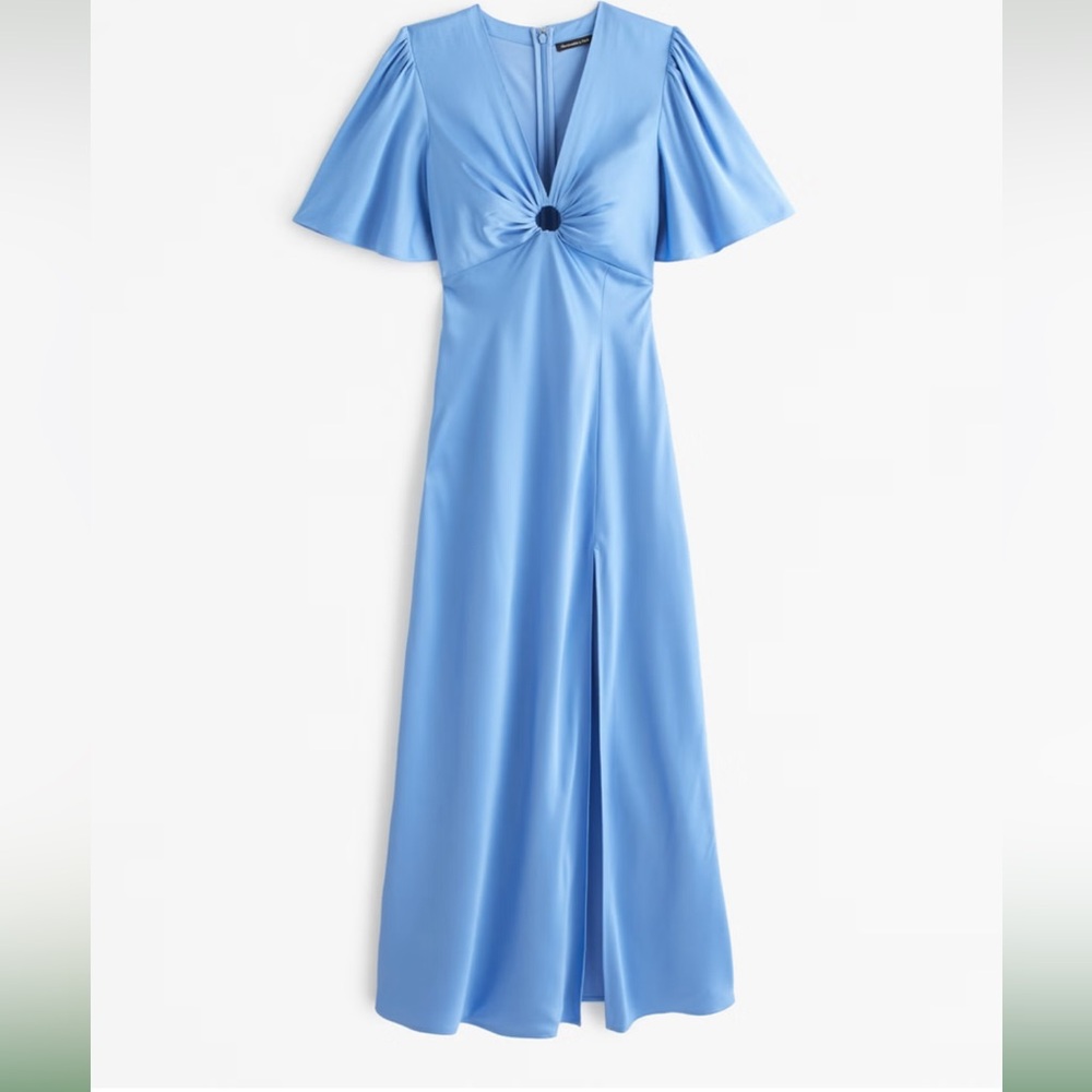 Abercrombie and Fitch O-Ring Midi Dress